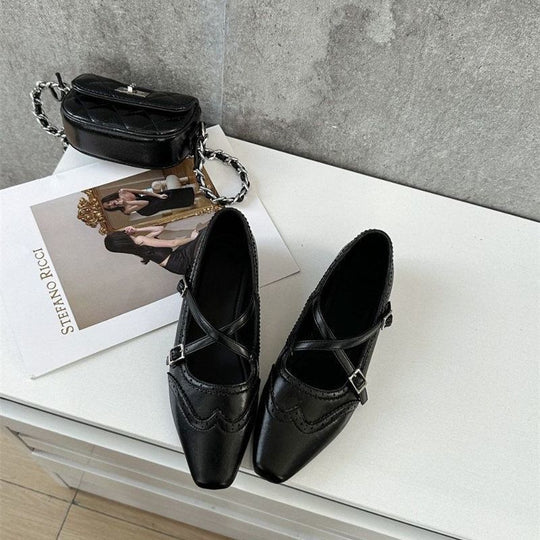 Damen spitze Schnürschuhe R&B