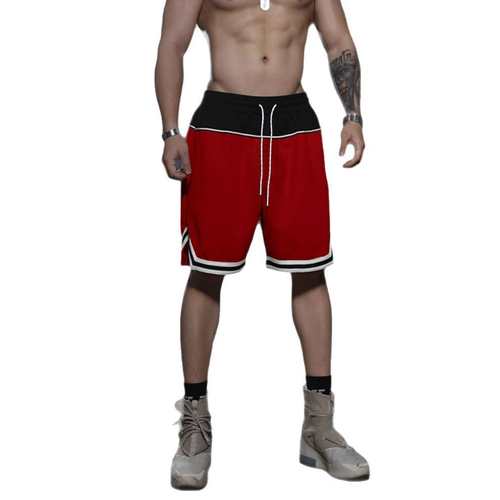 Herren Sportliche Badeshorts mit verstellbarem Tunnelzug und atmungsaktivem Gewe