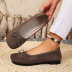 Damen Ballerinas mit feinem Schleifen-Design R&B
