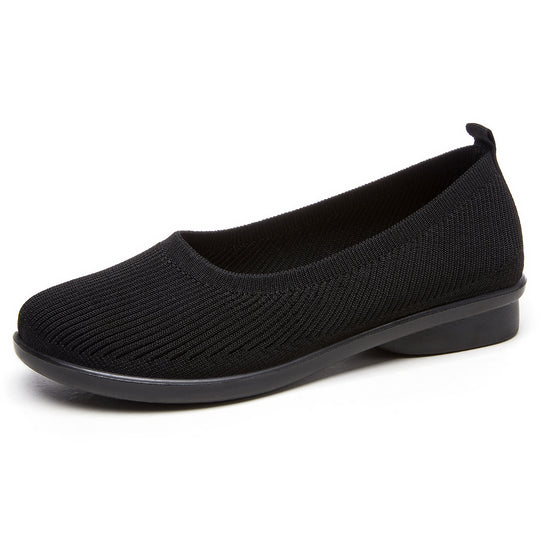 Damen Bequeme und atmungsaktive Ballerinas mit rutschfester Sohle R&B