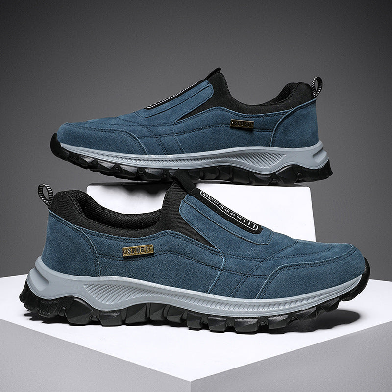 Damen Bequeme und sportliche Slip-On Sneakers mit rutschfester Sohle R&B