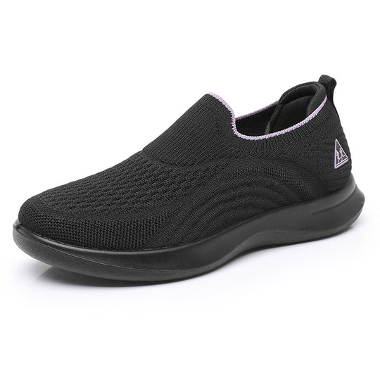 Damen Atmungsaktive Slip-On Sneakers mit flexiblem Fußbett R&B
