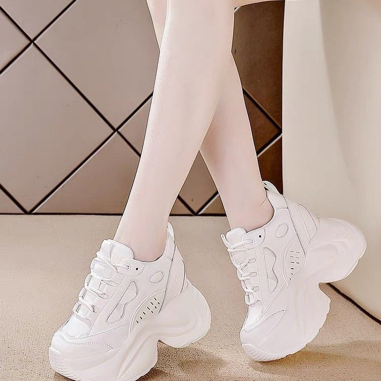 Damen High-Top Plattform-Sneaker mit ergonomischer Dämpfung R&B