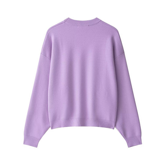 Damen lässiger Oversized Pullover R&B