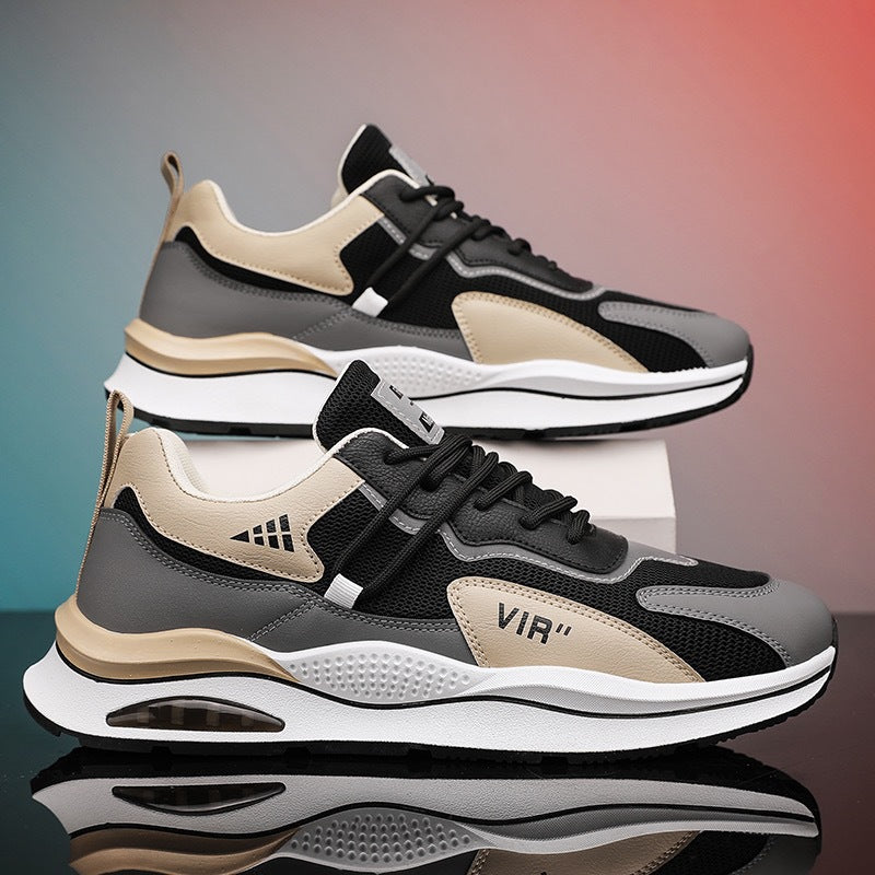 Damen Sportliche Sneakers mit atmungsaktivem Mesh-Obermaterial und dämpfendem Sohlenprofil