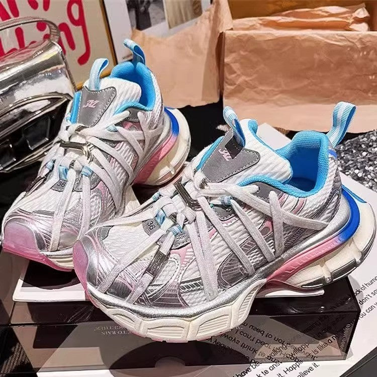Damen Sportliche Sneakers mit innovativem Schnellschnürsystem und atmungsaktivem Obermaterial R&B