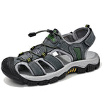 Damen Sportliche Outdoor-Sandalen mit schnellschnürbarem System und stabiler Sohle R&B