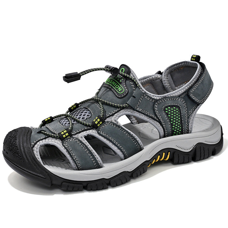 Damen Sportliche Outdoor-Sandalen mit schnellschnürbarem System und stabiler Sohle R&B