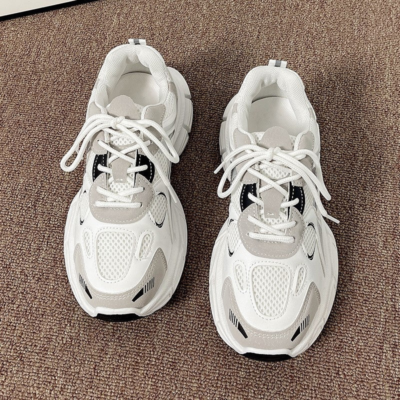 Damen Sportliche Lauf Sneakers mit atmungsaktivem Obermaterial und dämpfender Sohle R&B