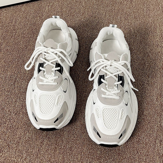 Damen Sportliche Lauf Sneakers mit atmungsaktivem Obermaterial und dämpfender Sohle R&B