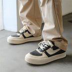 Damen modische Sneaker mit atmungsaktiven Einsätzen und strukturiertem Obermaterial R&B