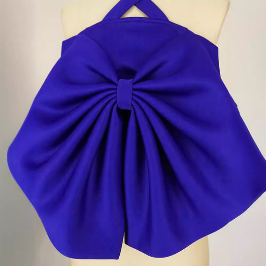 Damen Elegante Bluse mit voluminösem Schleifen-Detail R&B