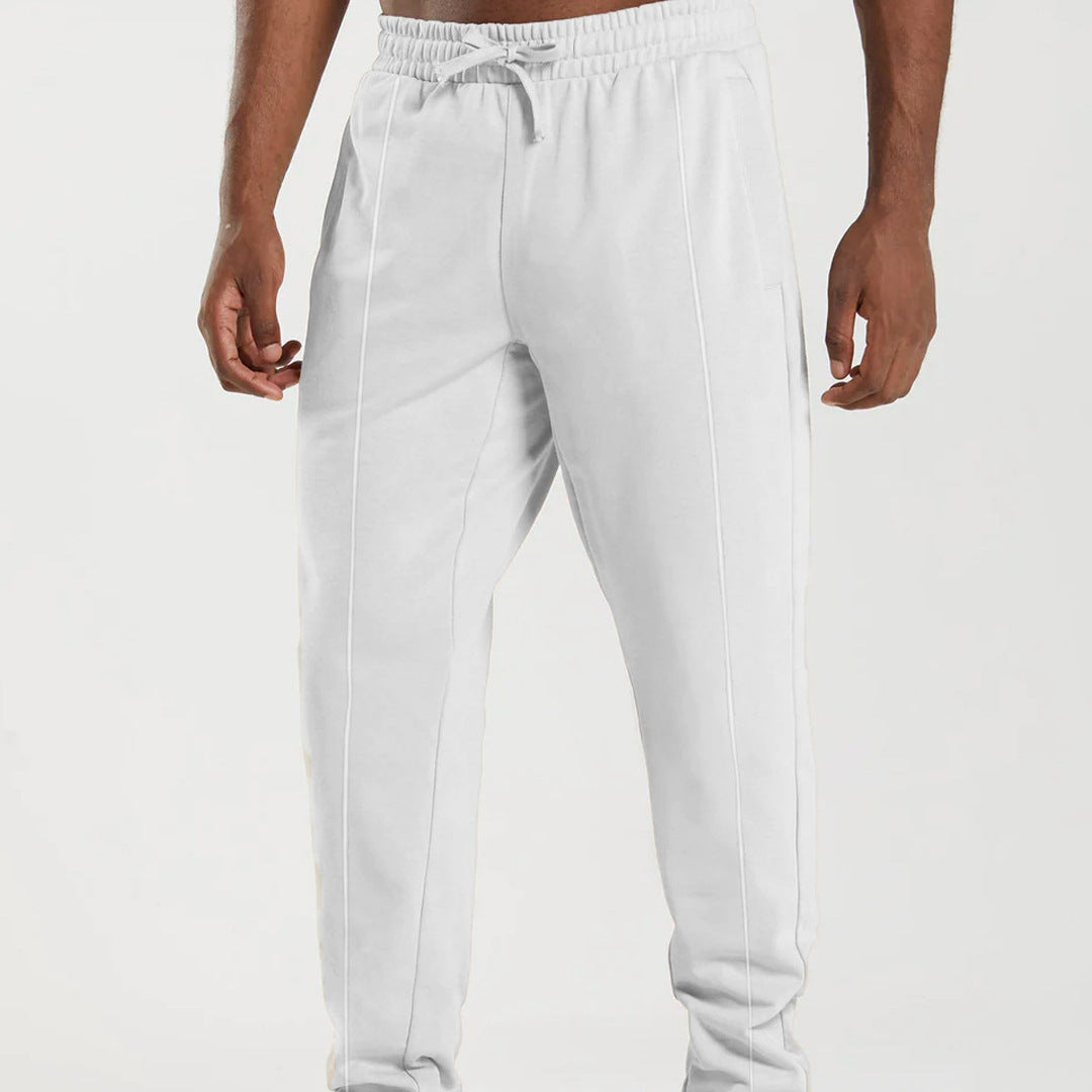Herren Sportliche Jogginghose mit elastischem Bund und seitlichen Taschen R&B