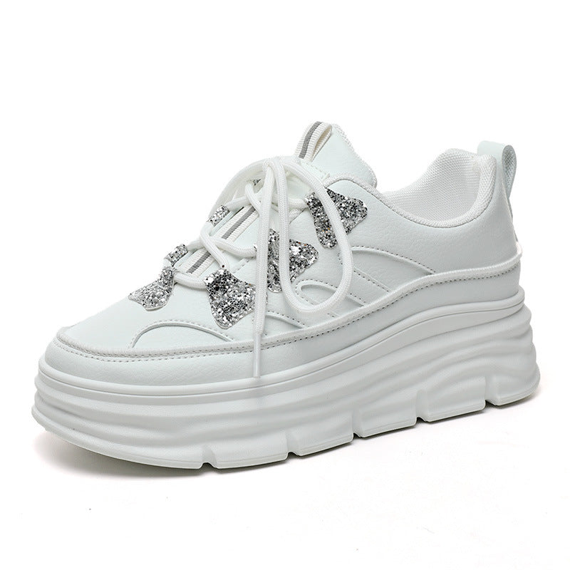 Damen Sneakers mit glitzernden Applikationen R&B