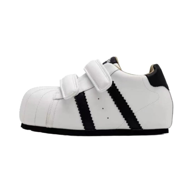 Damen Bequeme Sneakers mit doppeltem Klettverschluss und sportlichem Design R&B