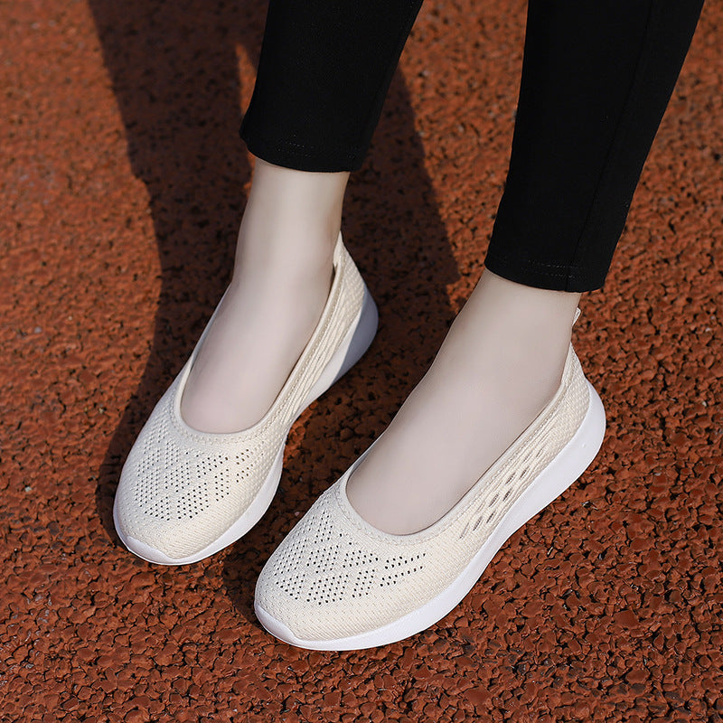 Damen Atmungsaktive und flexible Ballerinas