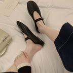 Damen Ballerinas mit dekorativem Riemchen