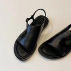 Damen Lederelastische Sandalen R&B