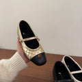 Damen Elegante Ballerinas mit Komfort-Sohle und stylischem Riemen R&B