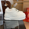 Damen modische Plateau-Sneaker mit besonderem Glitzerverzierung und atmungsaktiver Struktur R&B