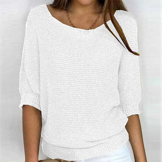 R&B | Einfarbiger Pullover