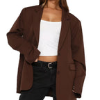 Damen Oversized Blazer im minimalistischen Stil R&B