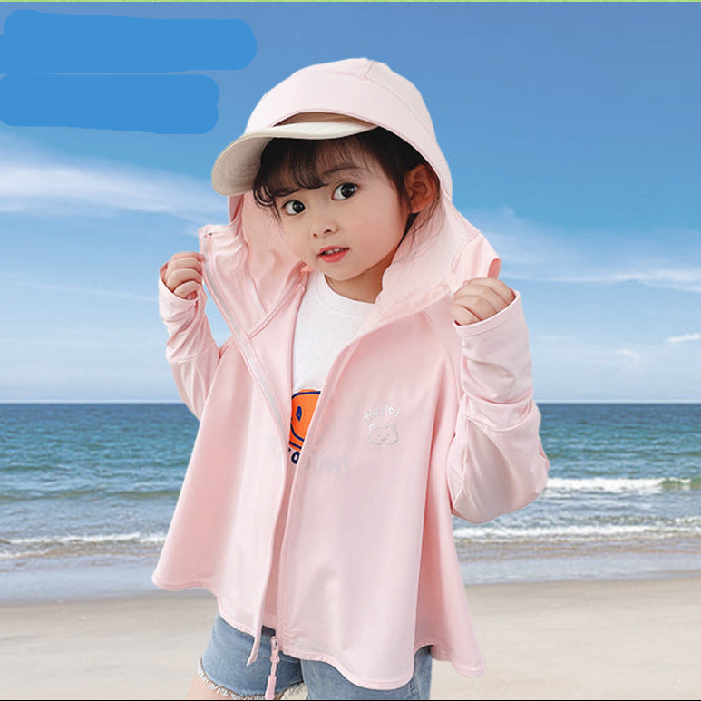 Jungen UV-Schutz Kapuzenjacke R&B