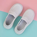 Damen Modische Slip-On Schuhe mit dämpfendem Plateau R&B