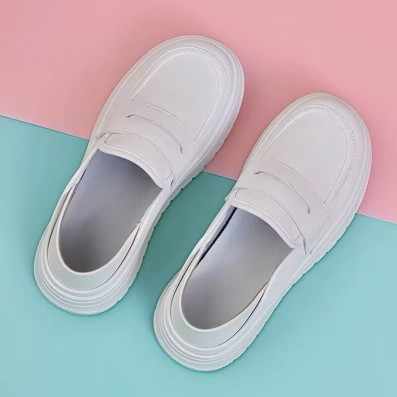 Damen Modische Slip-On Schuhe mit dämpfendem Plateau R&B