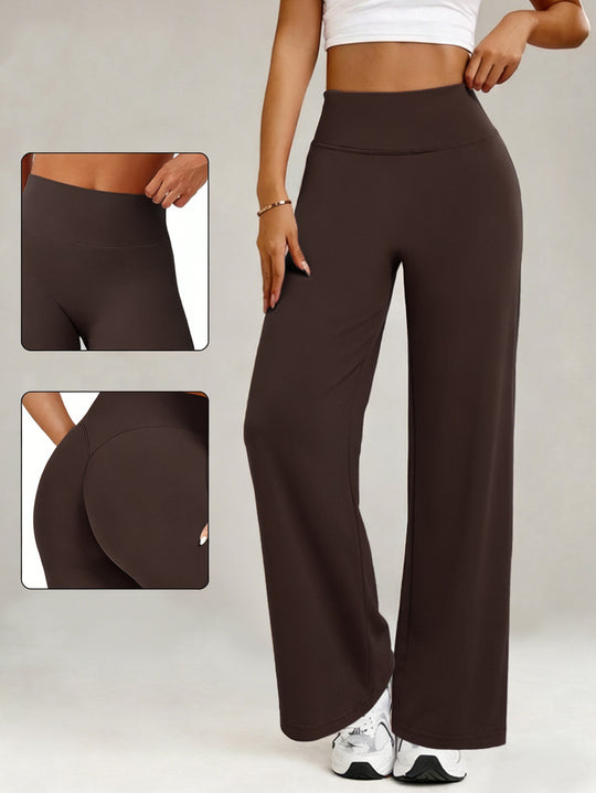 Damen Sportliche Hochbund-Hose R&B