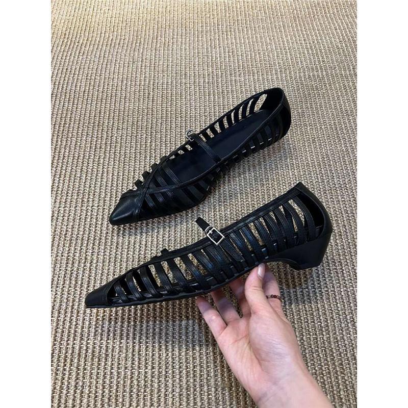 Damen Slingback Ballerinas mit raffiniertem Riemendesign R&B