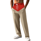 Herren modische Sweatpants mit innovativem Schnitt und seitlichen Eingrifftaschen R&B