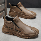 Damen Sportliche Sneaker mit praktischer Reißverschlussöffnung und stoßdämpfender Sohle