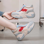 Damen Chunky Sneakers mit ergonomischer Sohle und modischen Akzenten R&B