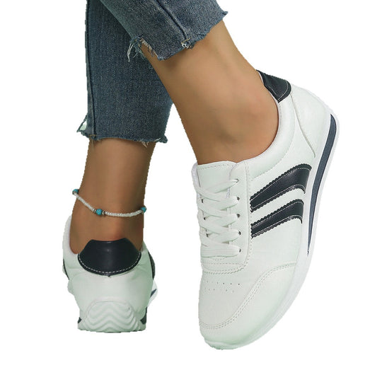 Damen Sneakers mit rutschfester Sohle und atmungsaktiver Oberflächenstruktur R&B