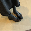 Damen elegante Loafer mit modischem Schnallen-Detail und komfortablem Blockabsatz R&B