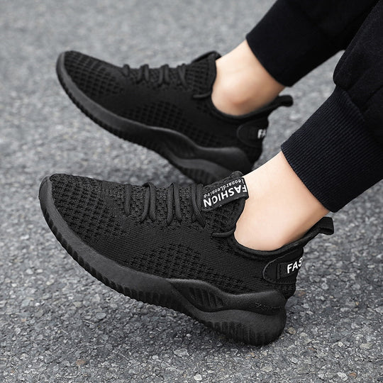 Damen Atmungsaktive Sport-Sneaker mit flexiblem Obermaterial und pflegeleichter Sohle R&B