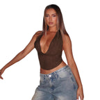 Damen Fashion Crop-Top R&B