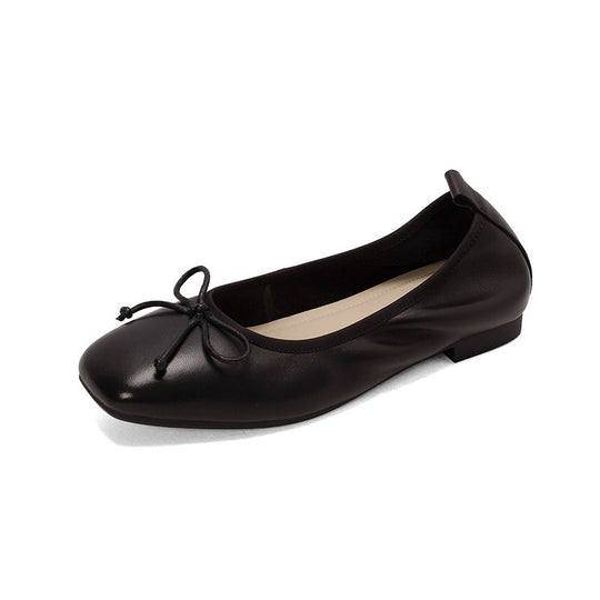 Damen Bequeme und stilvolle Ballerinas mit Schleifenakzent R&B