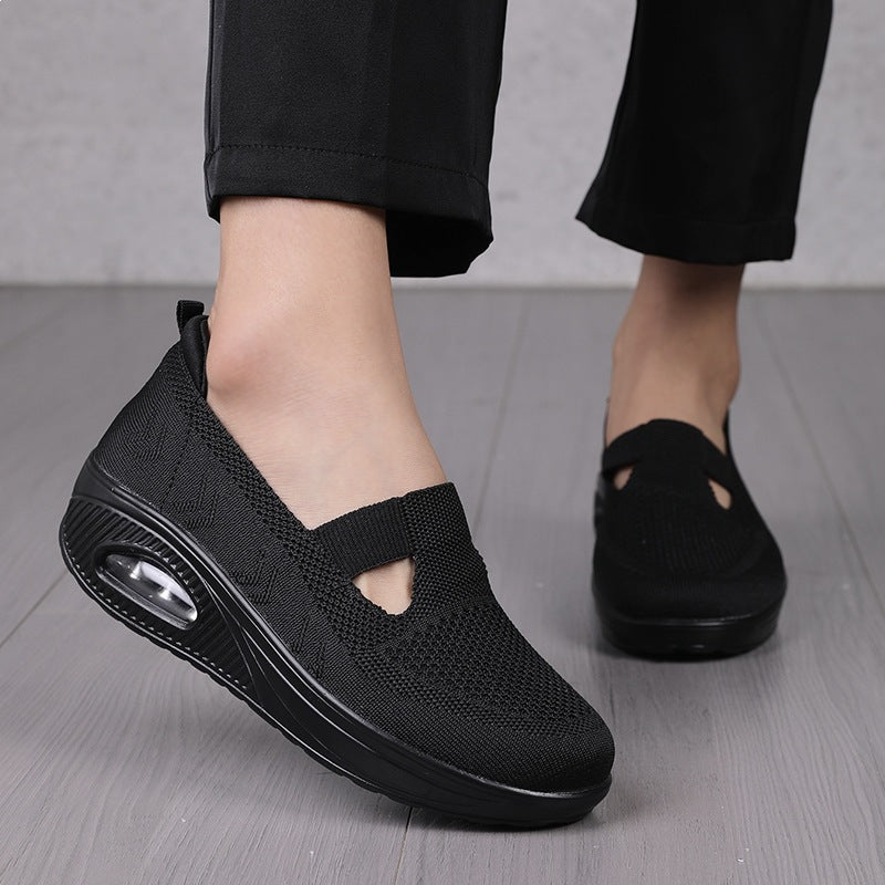 Damen Bequeme Luftige Slip-On Schuhe R&B