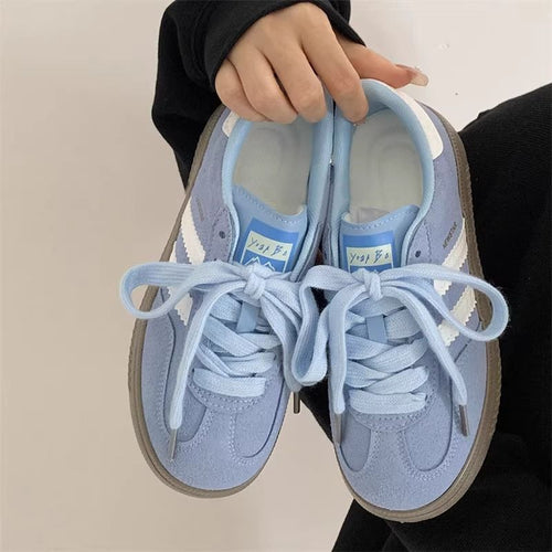 Damen Sportliche Sneakers mit atmungsaktivem Obermaterial und modischen Details R&B
