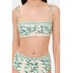 Damen Bikini-Set mit floralem Design und verstellbaren Trägern R&B