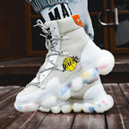 Damen Modische und funktionale High-Top Sneakers mit max. Dämpfung R&B