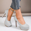 Damen Glitzernde High Heels R&B