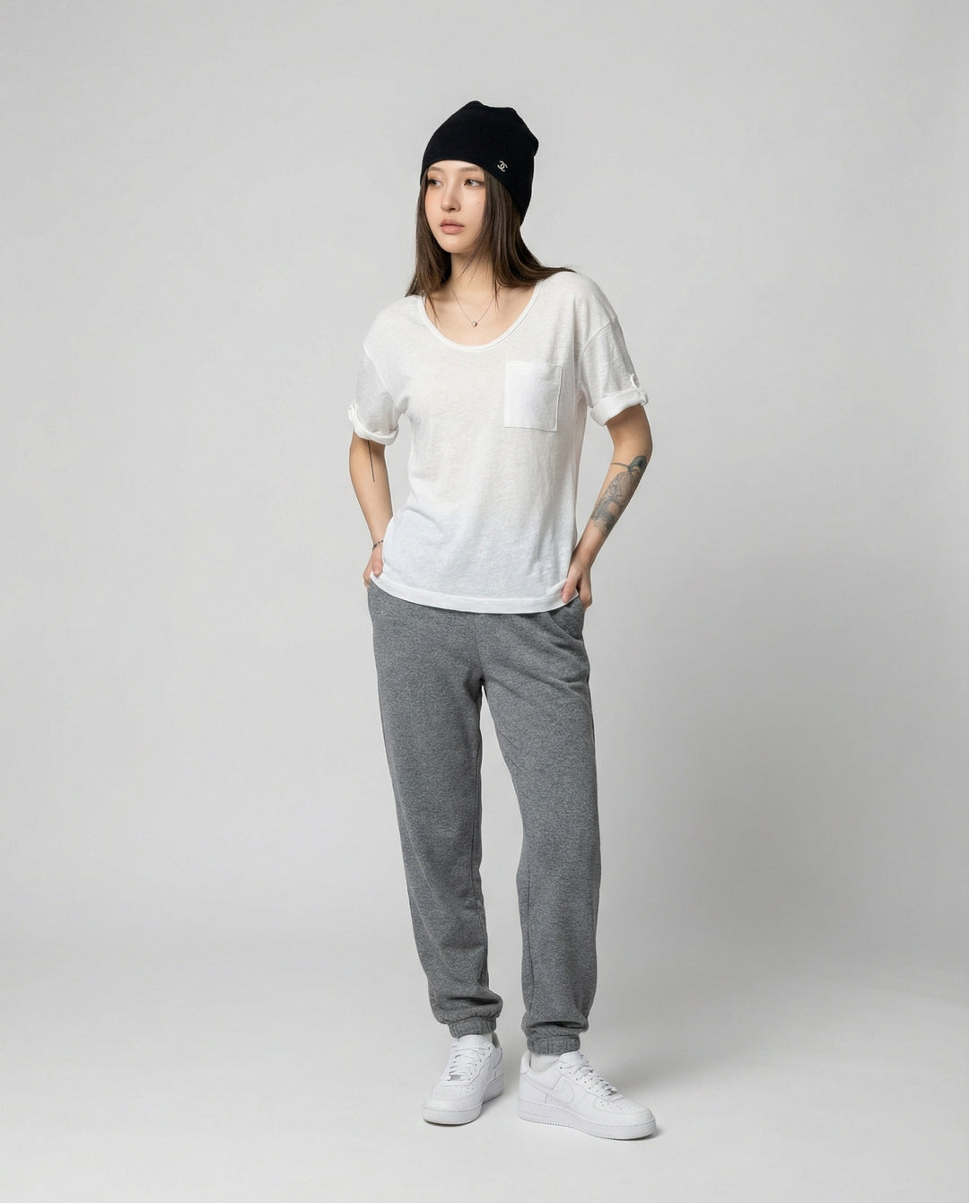 Elegantes Damen V-Ausschnitt T-Shirt Kurzarm Slim Fit Casual Oberteil