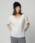Elegantes Damen V-Ausschnitt T-Shirt Kurzarm Slim Fit Casual Oberteil