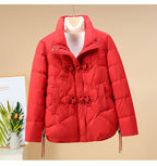 Damen Trendiger gepolsterter Blouson mit praktischen Schnürdetails R&B