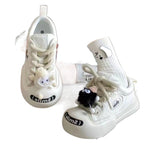 Damen Sportliche Sneaker mit modischem Textilobermaterial und klassischem Schnürsystem R&B
