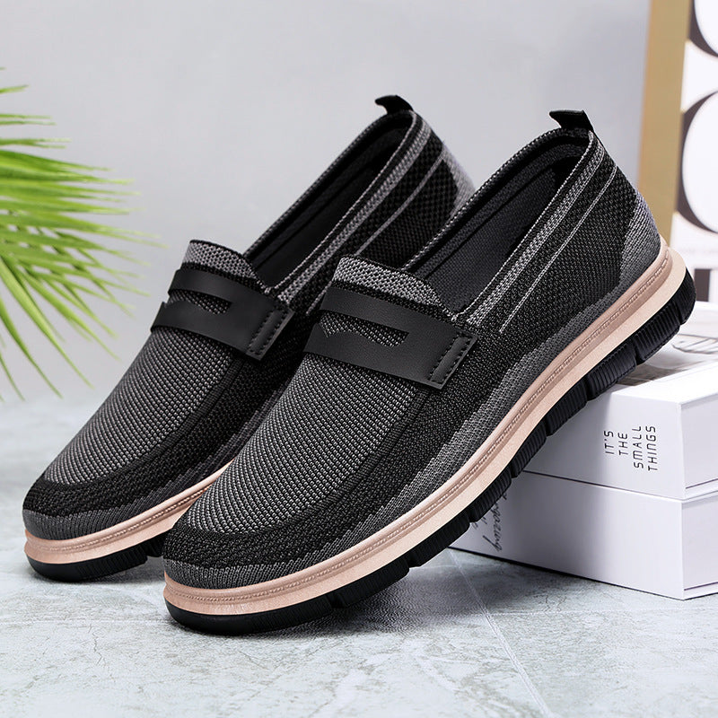 Damen Freizeit-Slipper mit innovativem Struktur-Obermaterial