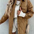 Damen Steppjacke im lässigen Oversized-Stil R&B